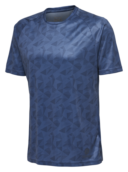 hmlACTIVE KIDS POLY JERSEY SS, ENSIGN BLUE hmlACTIVE KIDS POLY JERSEY SS, ENSIGN BLUE, packshot