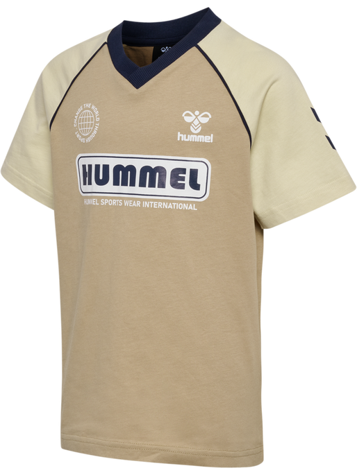 hmlROLF T-SHIRT S/S, CORNSTALK, packshot