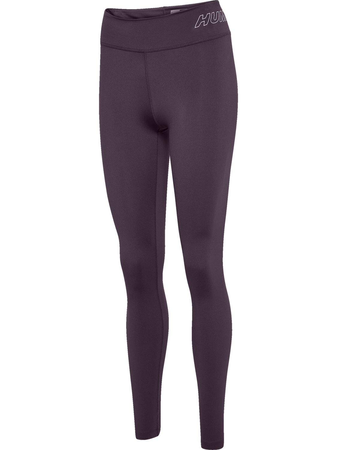 hmlTE FUNDAMENTAL MID WAIST TIGHTS, PLUM PERFECT, packshot