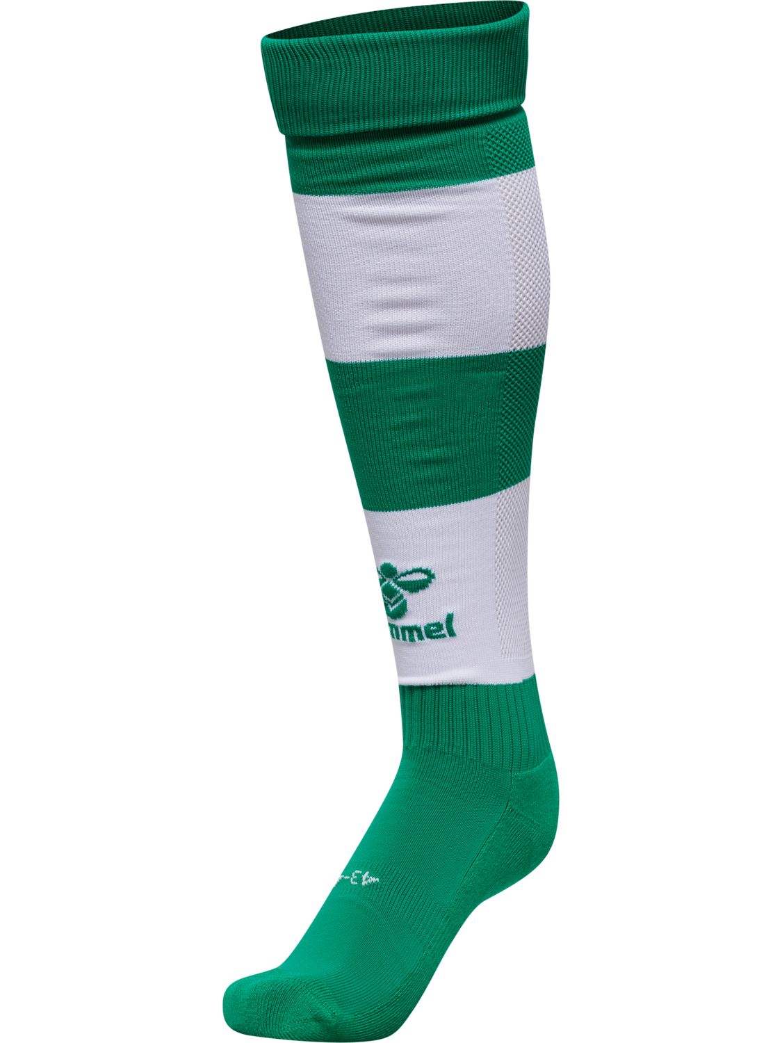 hmlESSENTIAL STRIPE FOOTBALL SOCKS, JELLY BEAN/WHITE, packshot