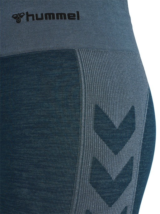 hmlCLEA SEAMLESS CYCLING SHORTS, DARK SEA hmlCLEA SEAMLESS CYCLING SHORTS, DARK SEA, packshot