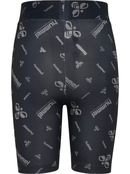 hmlJR GYM SHORT TIGHTS, BLACK/EBONY, packshot