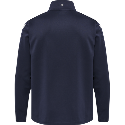 hmlCORE XK POLY ZIP SWEAT, MARINE, packshot