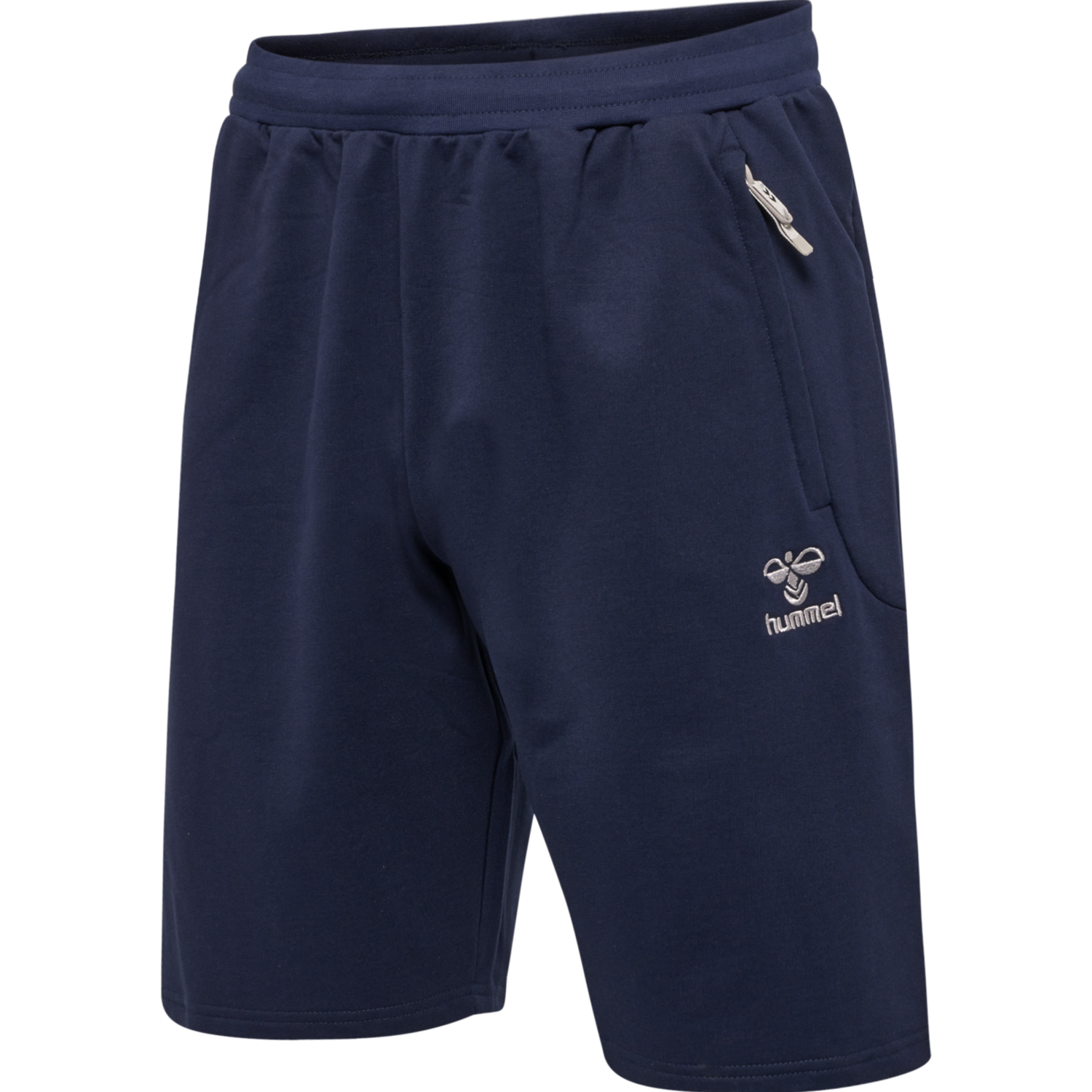 hmlMOVE GRID COTTON SHORTS, MARINE, packshot