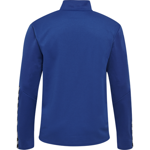 hmlAUTHENTIC KIDS HALF ZIP SWEATSHI, TRUE BLUE, packshot