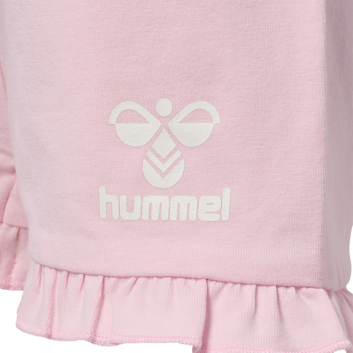 hmlDREAM RUFFLE SHORTS, PARFAIT PINK hmlDREAM RUFFLE SHORTS, PARFAIT PINK, packshot
