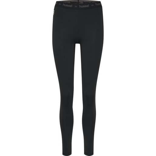 HML FIRST PERFORMANCE WOMEN TIGHTS, BLACK, packshot