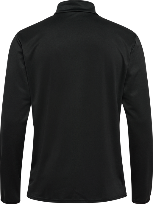 hmlESSENTIAL TRACK JACKET, BLACK, packshot