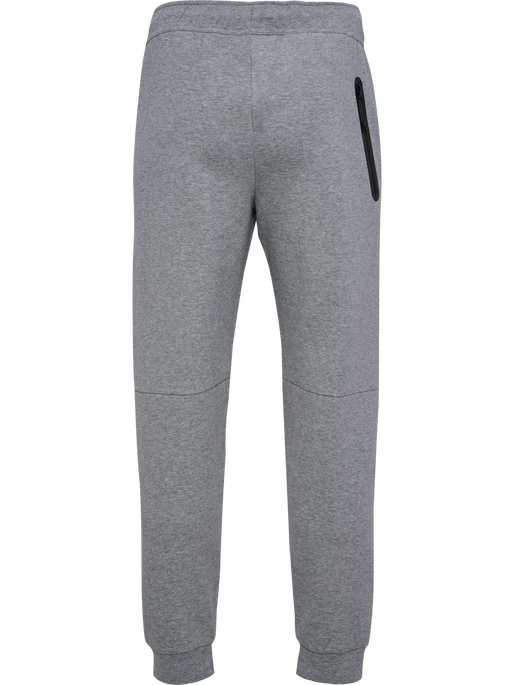 hmlTECH FLEECE REGULAR PANTS, GREY MELANGE hmlTECH FLEECE REGULAR PANTS, GREY MELANGE, packshot