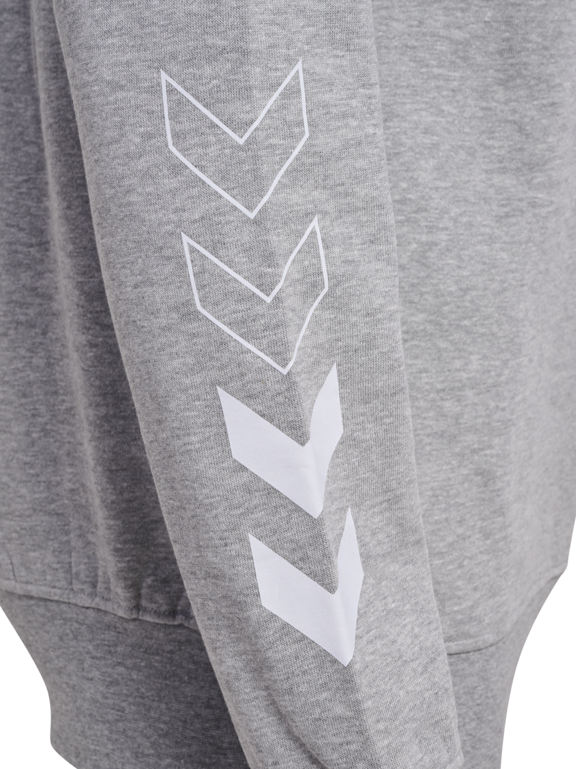 hmlELEMENTAL SWEATSHIRT, GREY MELANGE, packshot