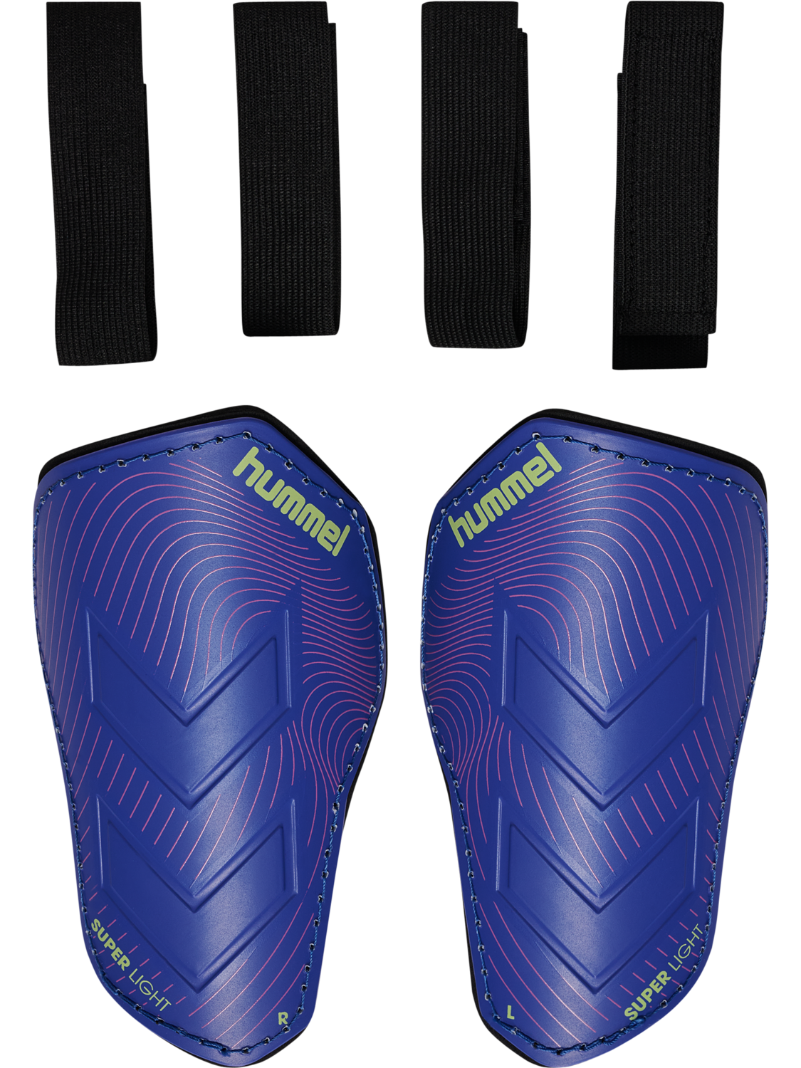 hmlSHIN GUARDS SUPER LIGHT, DAZZLING BLUE, packshot