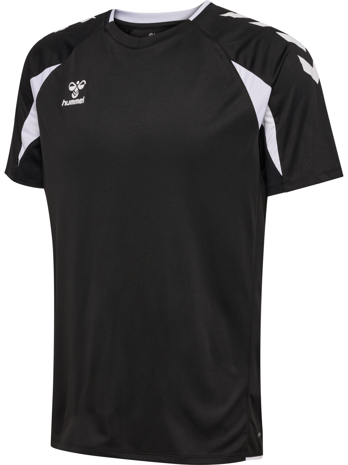 hmlCORE 2.0 JERSEY S/S, BLACK/WHITE, packshot