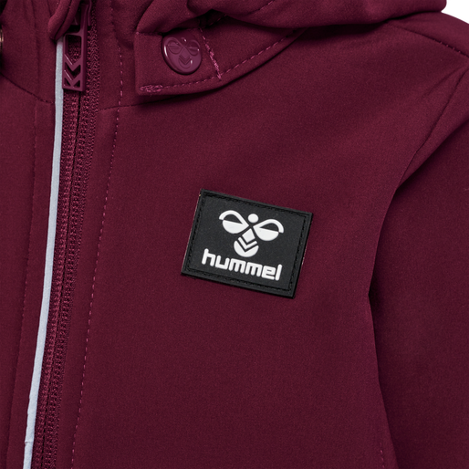 hmlMARS TEX MINI SOFTSHELL JACKET, WINDSOR WINE hmlMARS TEX MINI SOFTSHELL JACKET, WINDSOR WINE, packshot