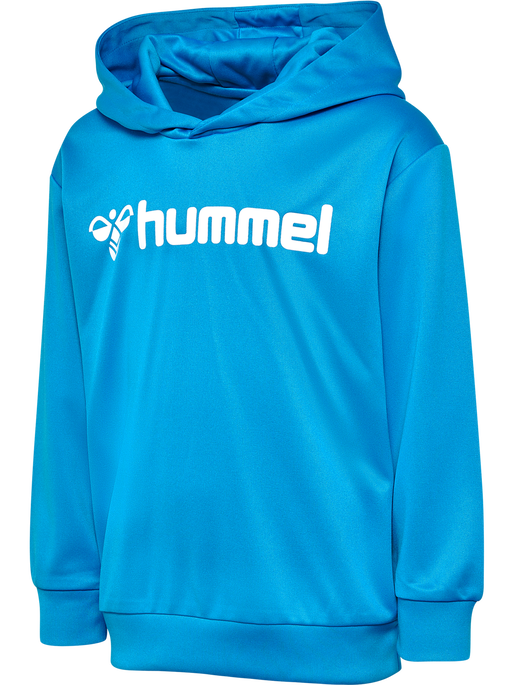 hmlLOGO HOODIE KIDS, DIVA BLUE hmlLOGO HOODIE KIDS, DIVA BLUE, packshot