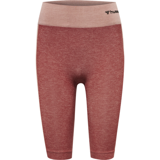 hmlCLEA SEAMLESS CYCLING SHORTS, WITHERED ROSE, packshot