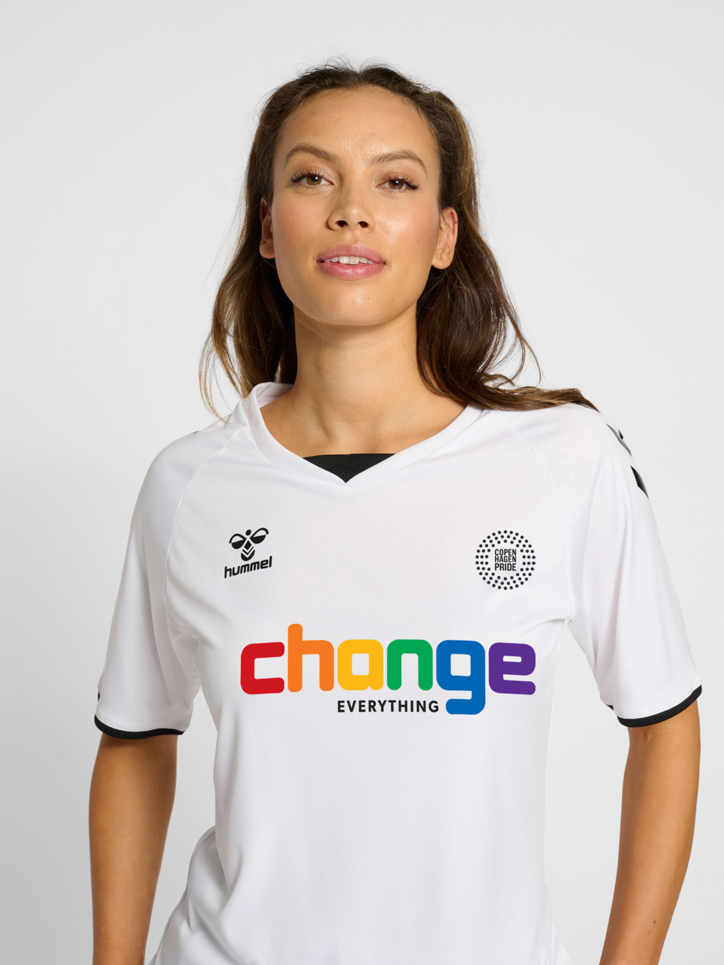 hummel CHANGE FOOTBALL JERSEY WHITE hummel.es