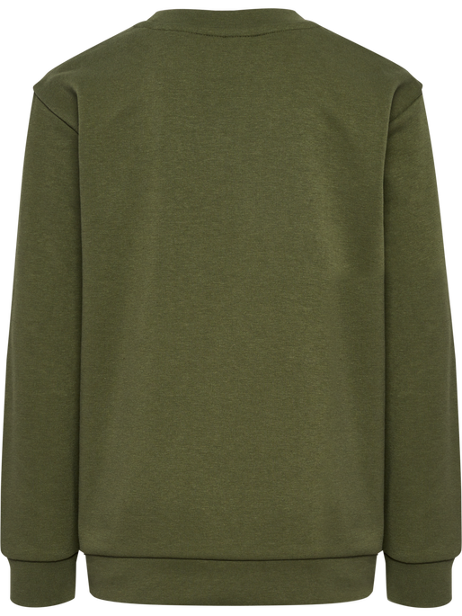 hmlJR BASE SWEATSHIRT, WINTER MOSS, packshot