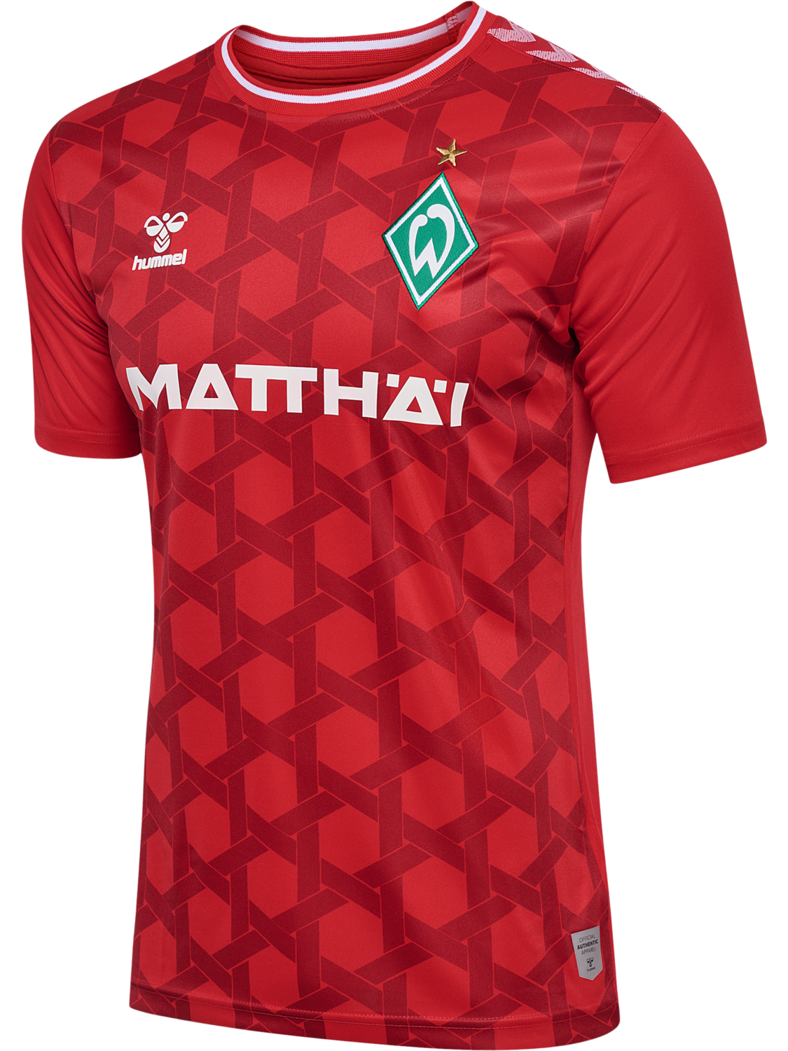 WER 23/24 GK JERSEY S/S, TRUE RED, packshot