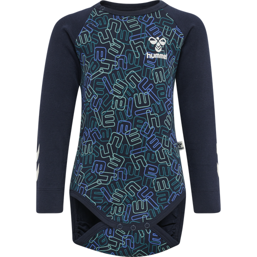 hmlOLLY BODY L/S, BLACK IRIS, packshot