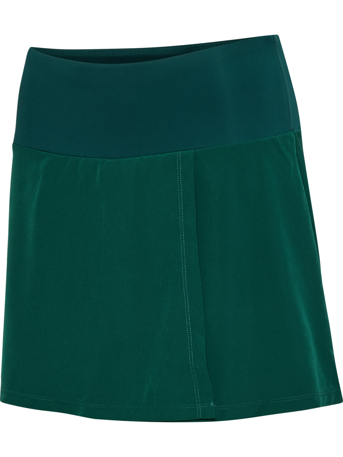 hmlCOURT MID WAIST POCKET SKIRT W, RAIN FOREST, packshot