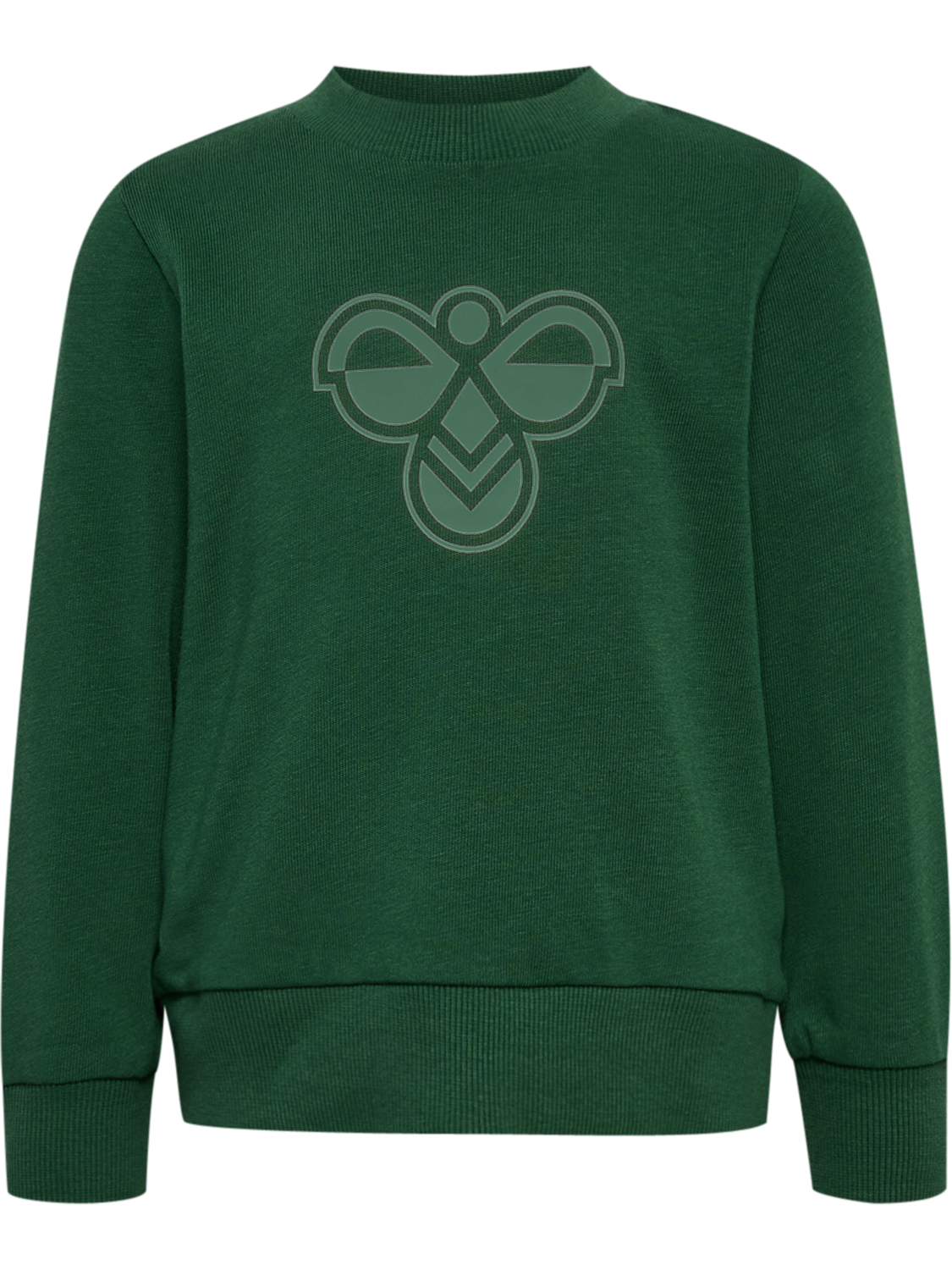 hmlMINI JERSEY CREWSUIT BEE, DARK GREEN, packshot