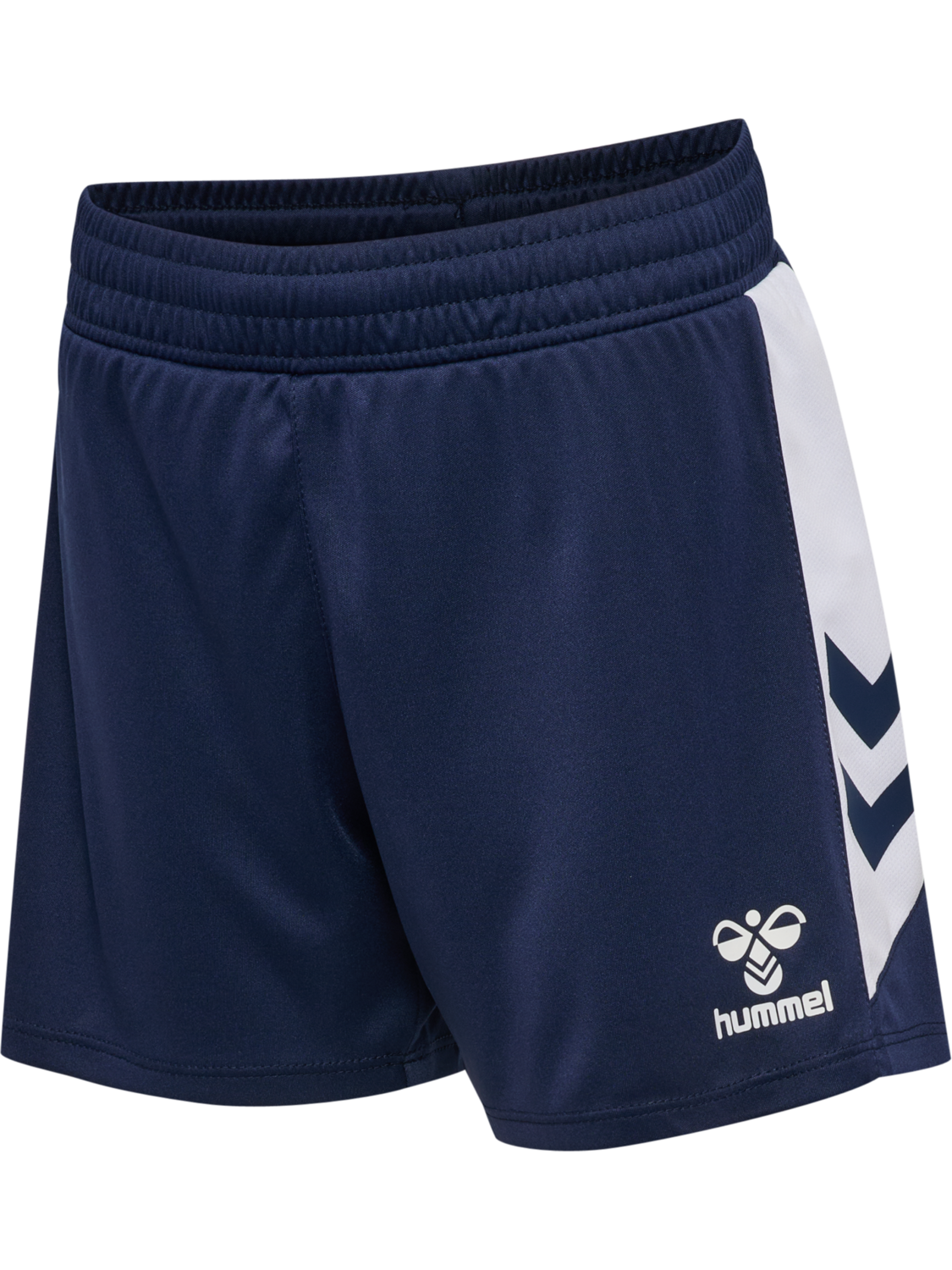 hmlMATCH SHORTS KIDS, MARINE/WHITE, packshot