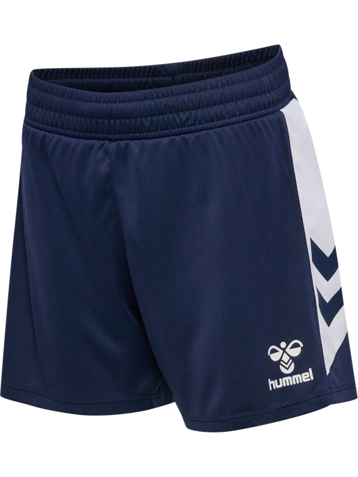 hmlMATCH SHORTS KIDS, MARINE/WHITE, packshot
