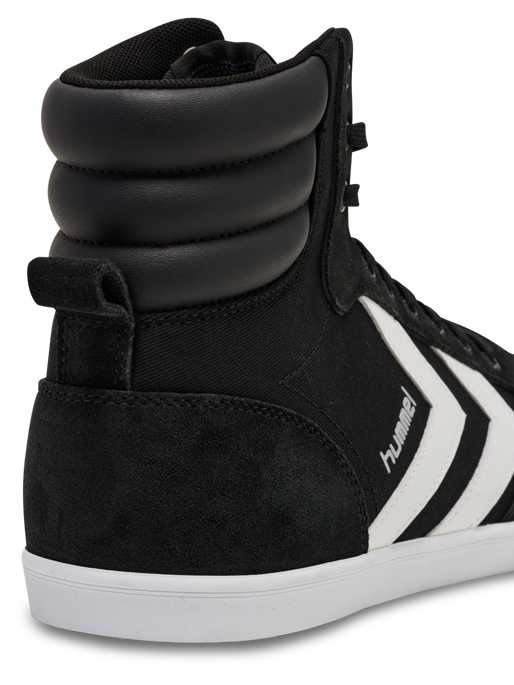 HUMMEL SLIMMER STADIL HIGH, BLACK/ WHITE KH, packshot