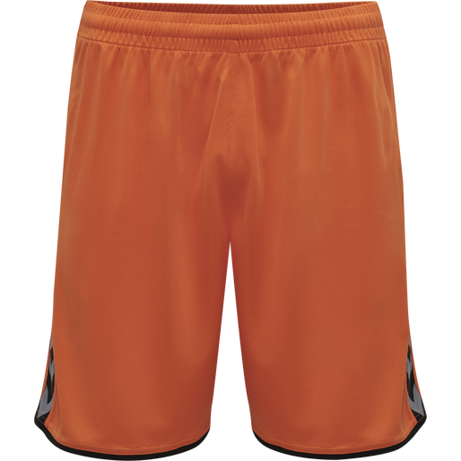 hmlAUTHENTIC POLY SHORTS, TANGERINE, packshot
