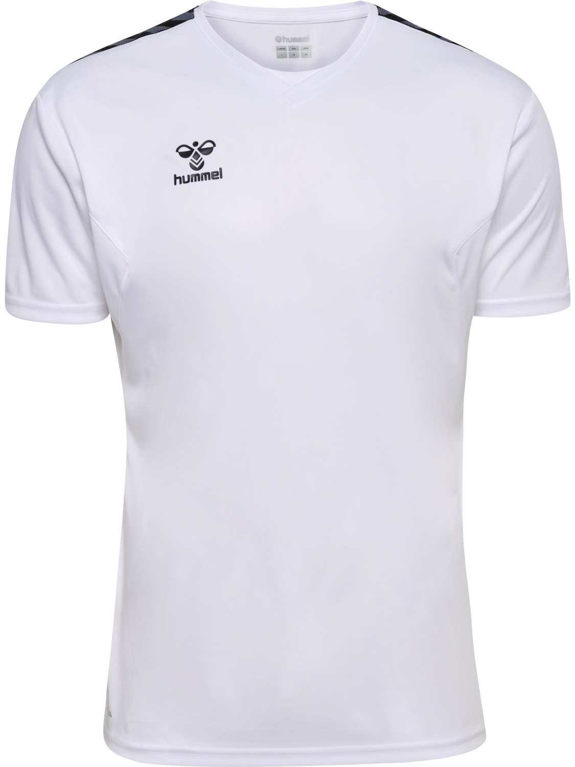 hmlAUTHENTIC PL JERSEY S/S, WHITE, packshot