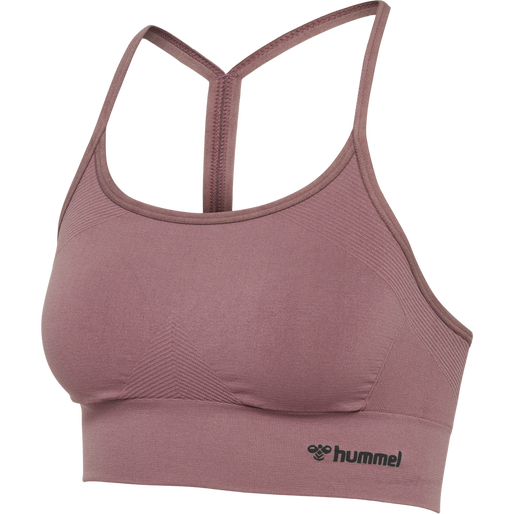 hmlTIFFY SEAMLESS SPORTS TOP, ROSE TAUPE, packshot