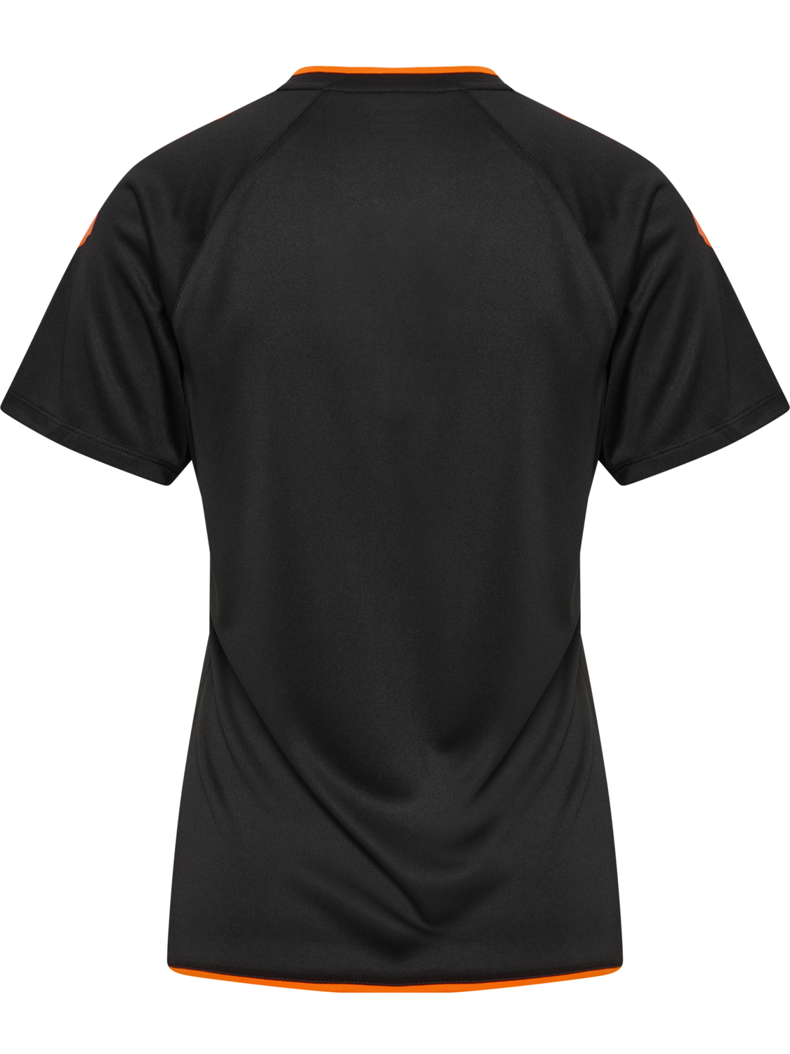 hmlCORE 2.0 JERSEY S/S WOMAN, BLACK/ORANGE TIGER, packshot