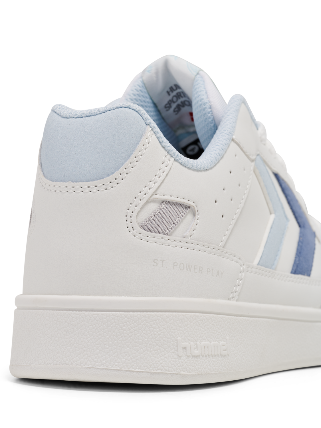 ST. POWER PLAY WMNS, WHITE/BALLAD BLUE, packshot