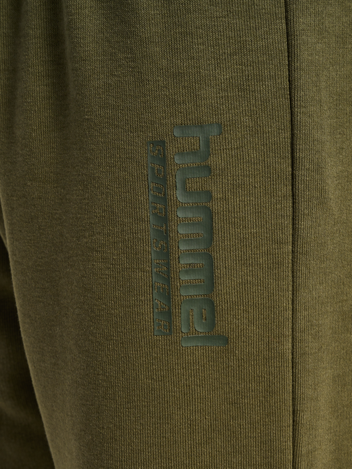 hmlJR BASE REGULAR PANTS, WINTER MOSS, packshot