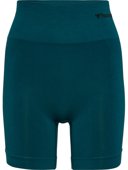 hmlTIF SEAMLESS SHORTS, DARK SEA, packshot