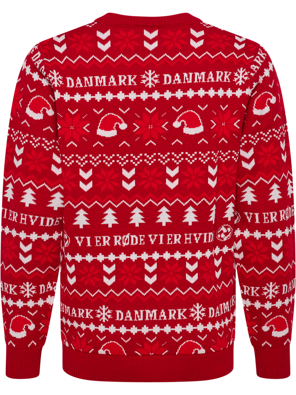 DBU FAN 25 CHRISTMAS SWEATER KIDS, TANGO RED, packshot