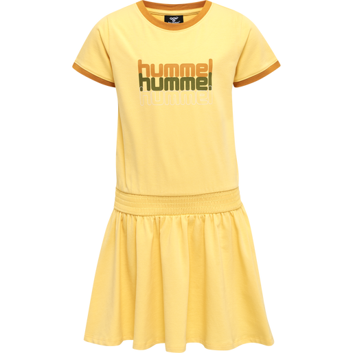 hmlCLOUD DRESS S/S, CORNSILK, packshot