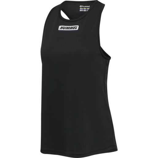 hmlTE TOLA TANKTOP, BLACK, packshot