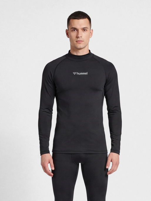 hmlBL WINTER PERFORMANCE TEE L/S, BLACK, model