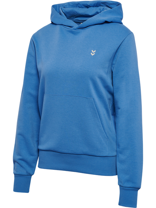 hmlPULSE W SWEAT HOODIE, RIVERSIDE, packshot