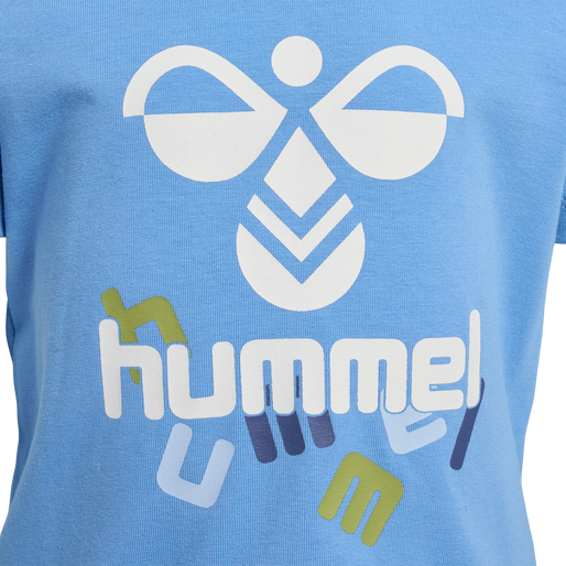 hmlDREAM  T-SHIRT SS, SILVER LAKE BLUE hmlDREAM  T-SHIRT SS, SILVER LAKE BLUE, packshot