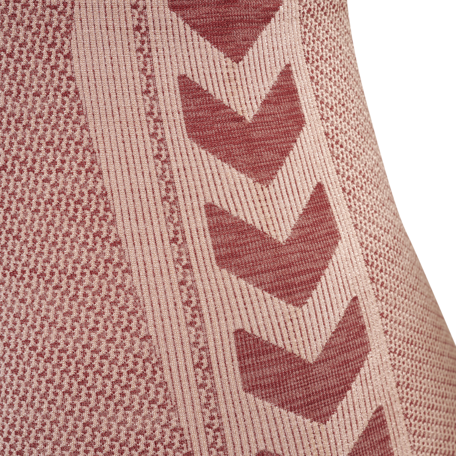 hmlCLEA SEAMLESS TIGHT T-SHIRT, WITHERED ROSE/ROSE TAN MELANGE, packshot