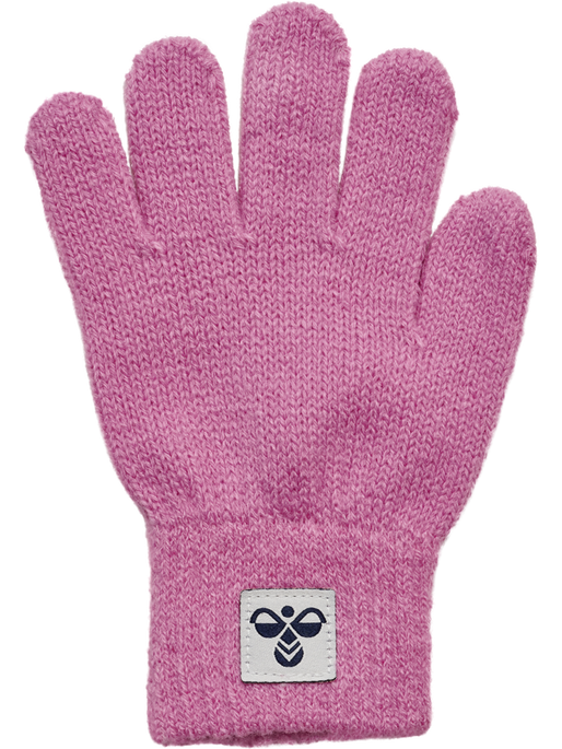hmlJR KNIT GLOVES 2-PACK, POLIGNAC, packshot