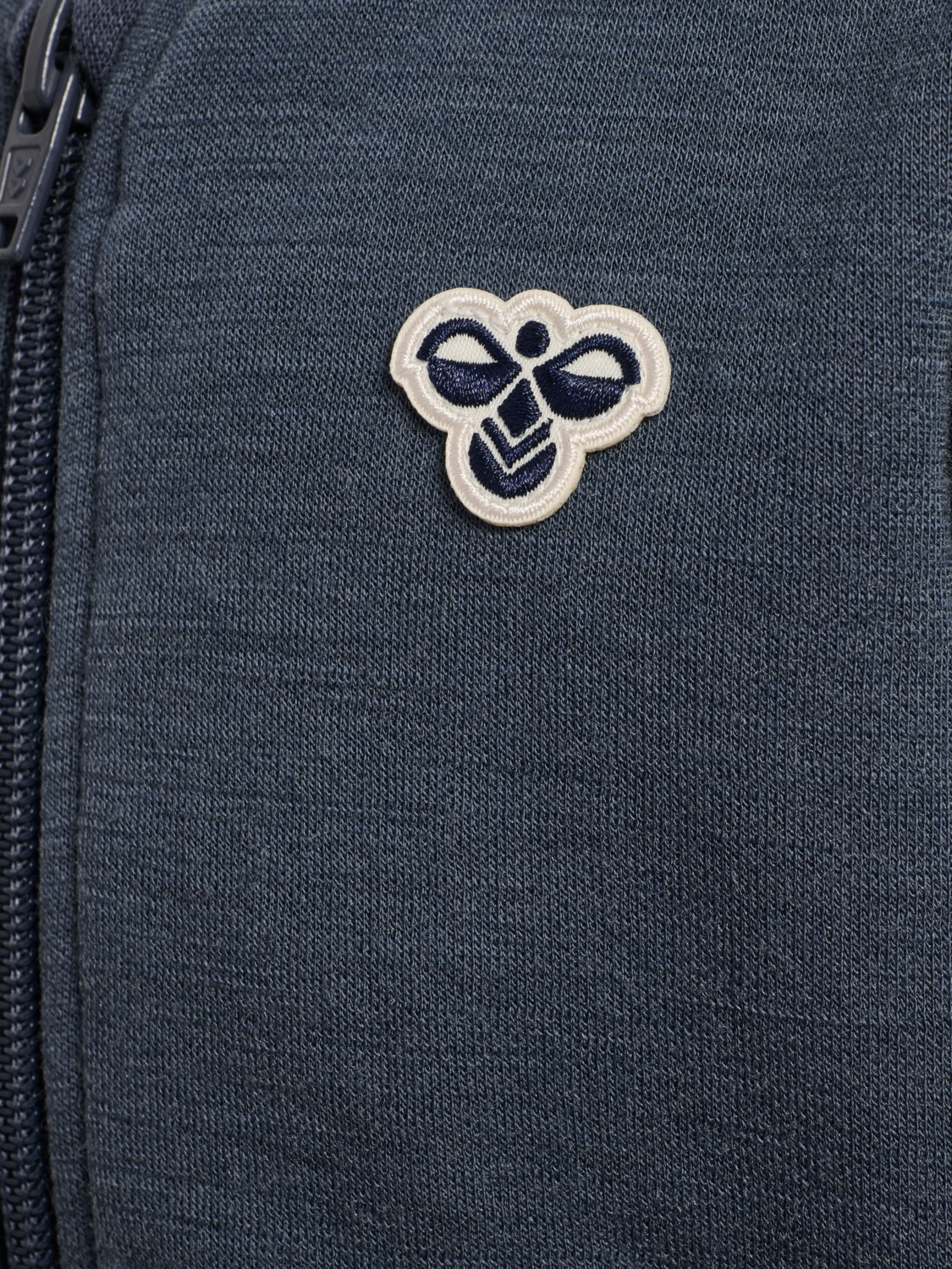 hmlMINI WOOL ZIP JACKET BEE, OMBRE BLUE, packshot