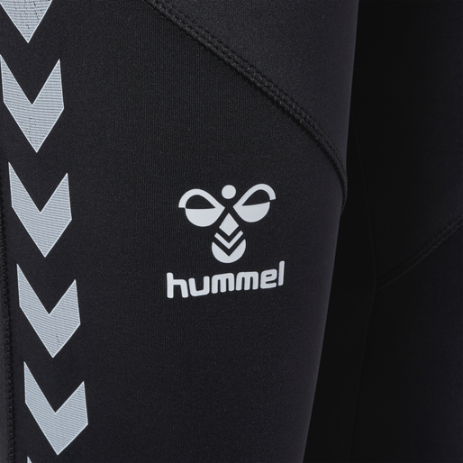 hmlSTALTIC HW POLY TIGHTS WOMAN, BLACK, packshot