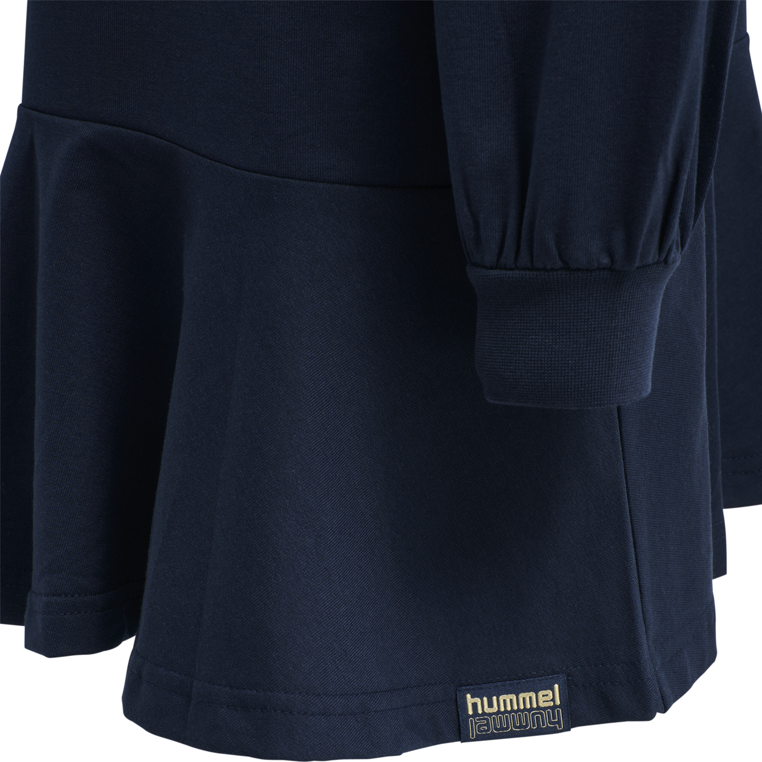 hmlBEVERLY HOODIE DRESS, BLACK IRIS, packshot