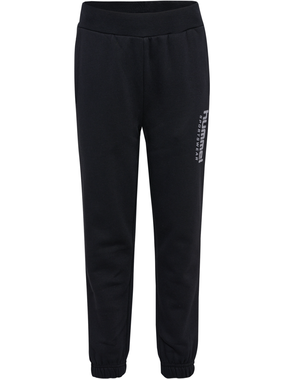 hmlLOKSI ADJUSTABLE WAIST PANTS, BLACK, packshot