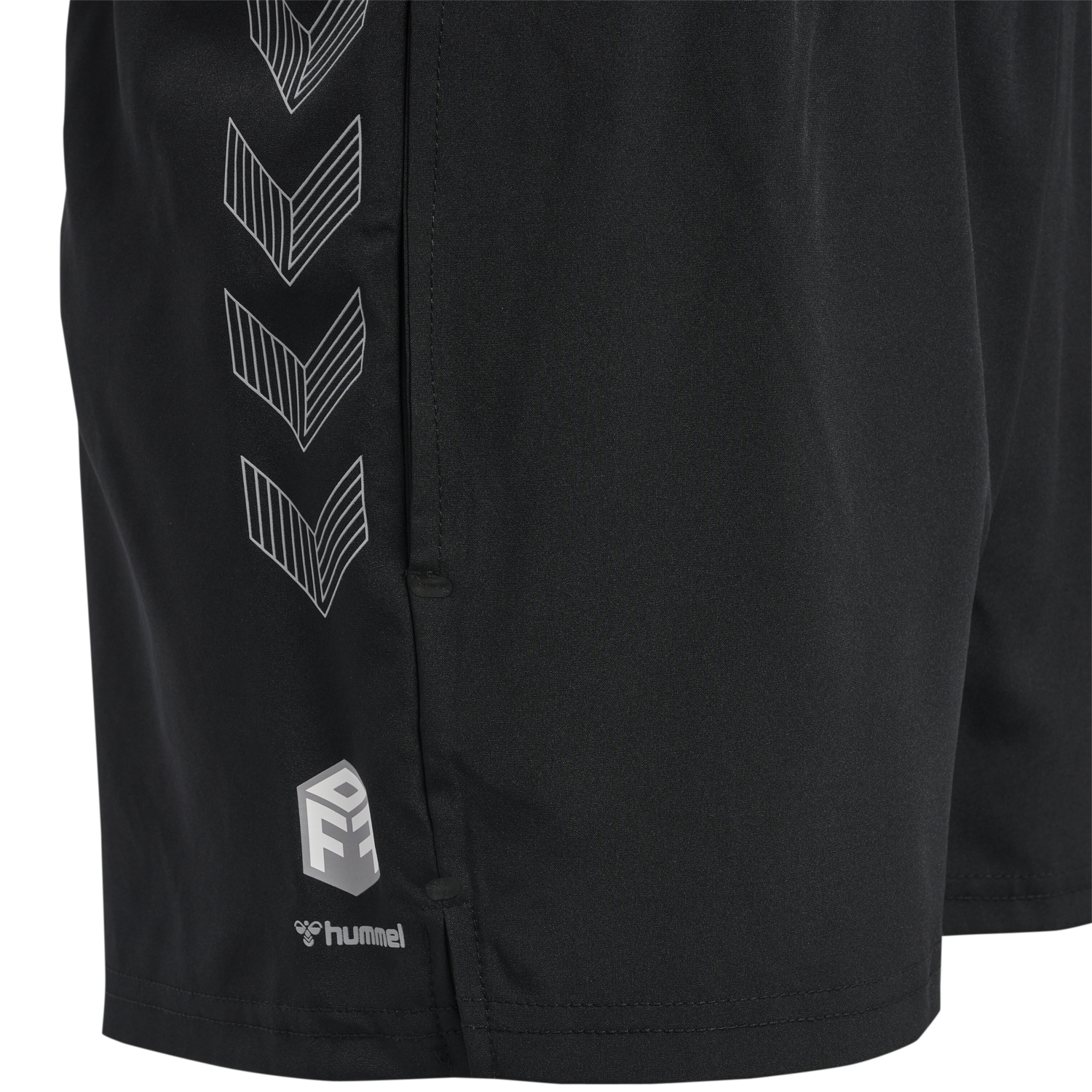 hmlMOVE GRID WOVEN SHORTS WOMAN, BLACK, packshot