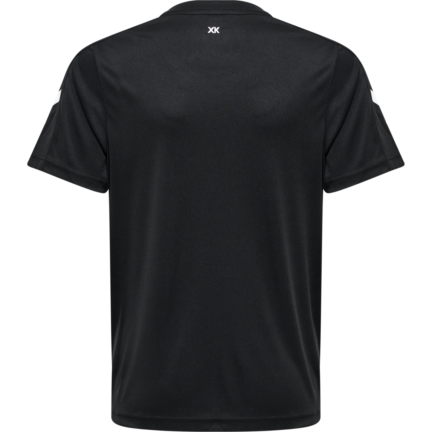 hmlCORE XK POLY JERSEY S/S KIDS, BLACK, packshot