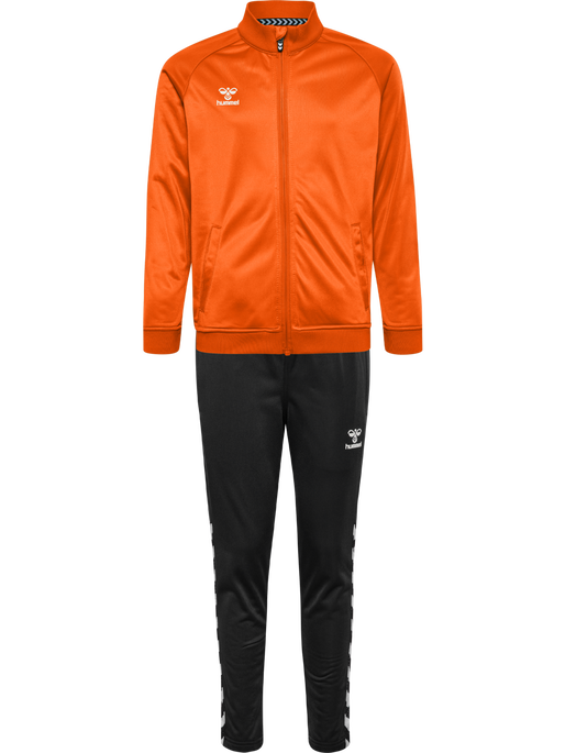 PLAYFUL TRACKSUIT KIDS, SHOCKING ORANGE, packshot